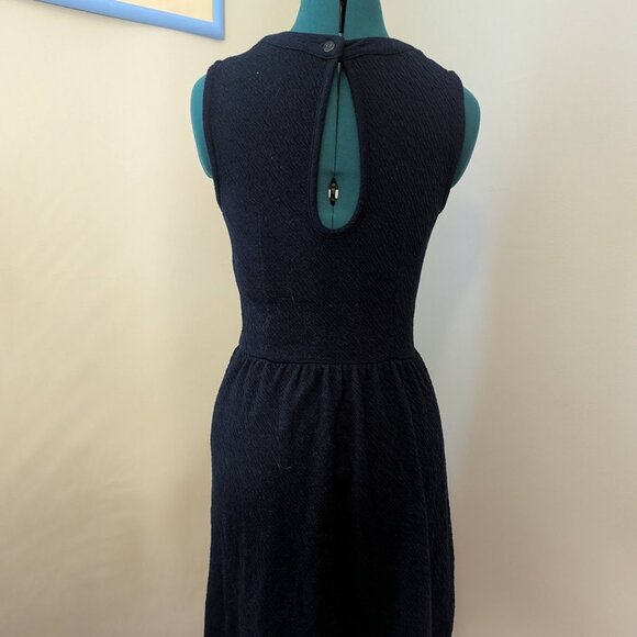 Twik Navy blue Sleeveless Dress with Keyhole Back - Picture 3 of 4